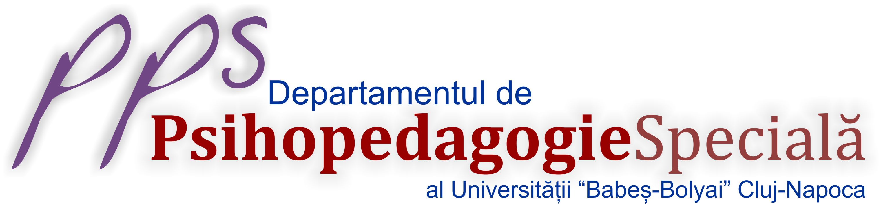 Departamentul de Psihopedagogie Specială - Universitatea Babeș-Bolyai din Cluj-Napoca